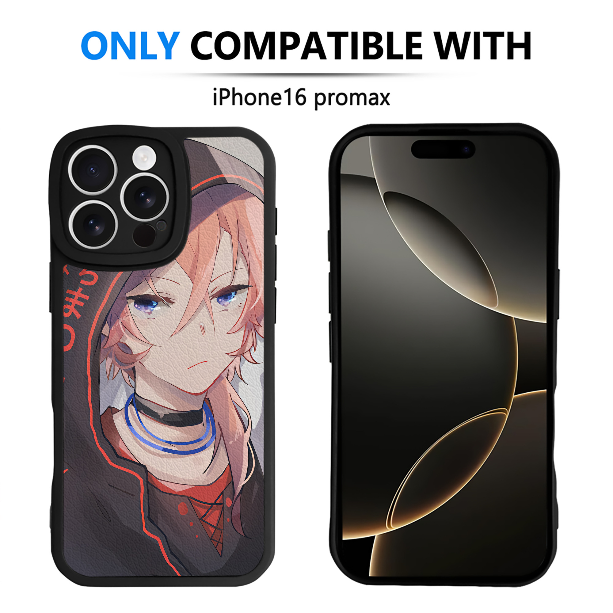（画像用） 文豪ストレイドッグス Bungo Stray Dogs 【iPhone 16シリーズ対応】シリコンスマホケース（レザー調） 材質：シリコン